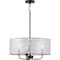 Progress Lighting Riley Collection Black Three-Light Pendant P500243-031 - alternate 5